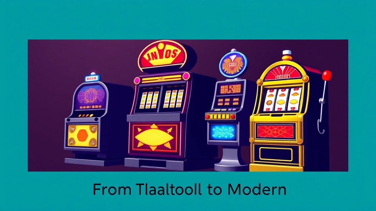 From Traditional to Modern: The Journey of Slot Machines