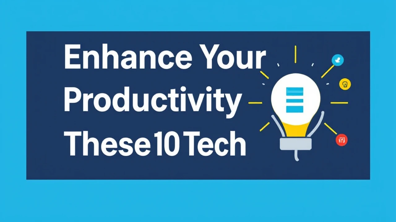 Enhance Your Productivity with These 10 Tech Hacks