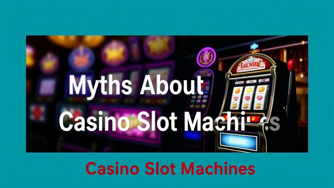 7 Common Myths About Casino Slot Machines