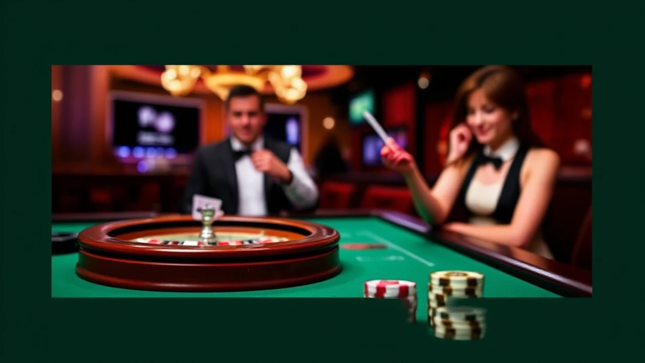 Upplev spänningen med live casino på nätet