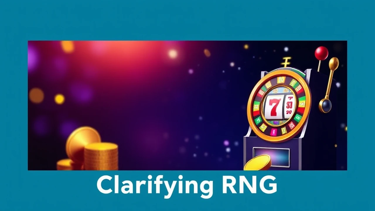 Clarifying RNG: The Technology Behind Slot Machines