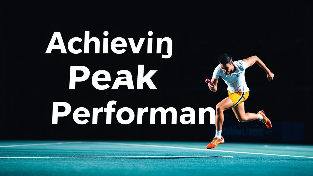 Achieving Peak Performance: Insider Tips from Professional Athletes