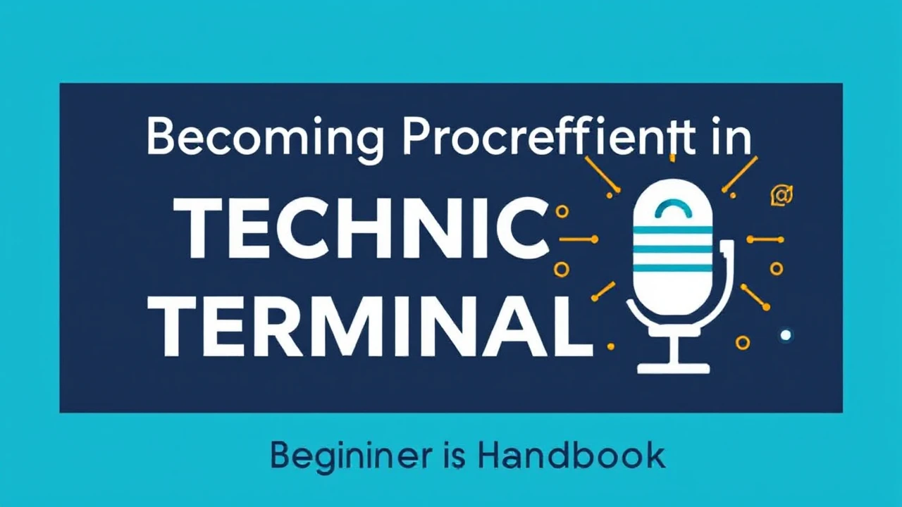 Becoming Proficient in Technical Terminology: A Beginner's Handbook