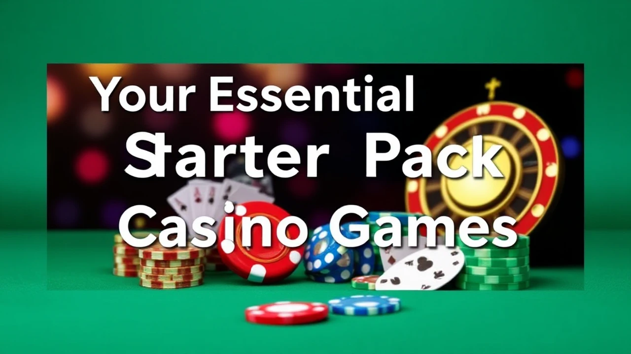 Your Essential Starter Pack for Casino Games