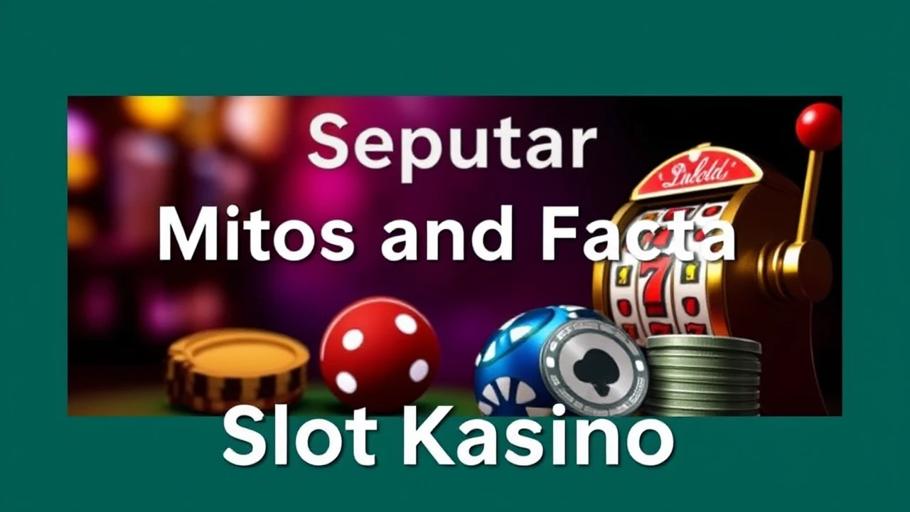Pemahaman Seputar Mitos dan Fakta Slot Kasino