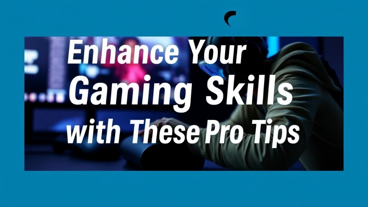 Enhance Your Gaming Skills with These Pro Tips