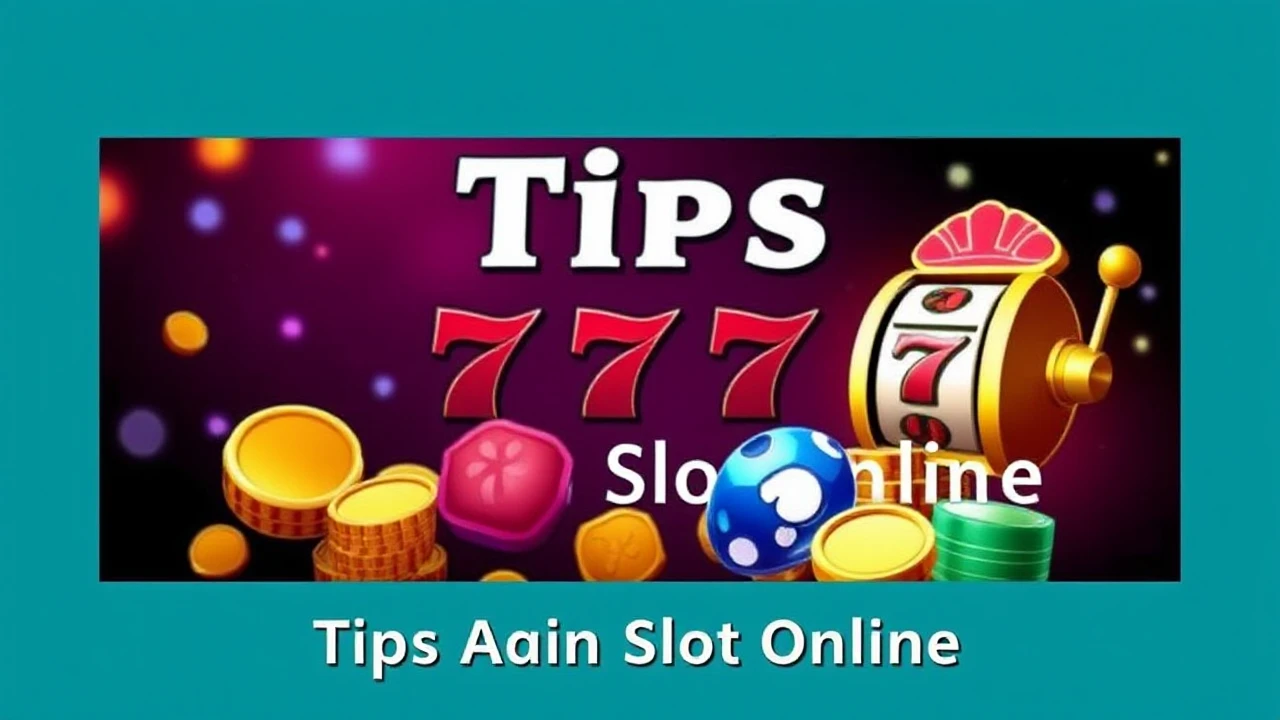 Tips Ampuh Bermain Slot Online