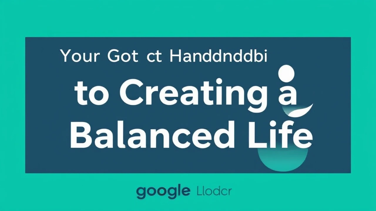 Your Go-To Handbook to Creating a Balanced Life