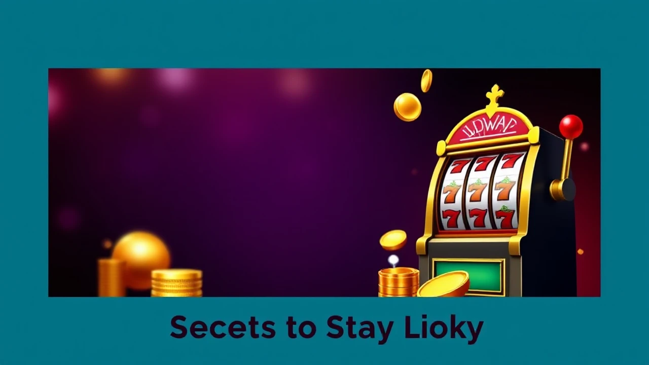 Cracking the Art of Winning Big on Casino Slots: Secrets to Stay Lucky