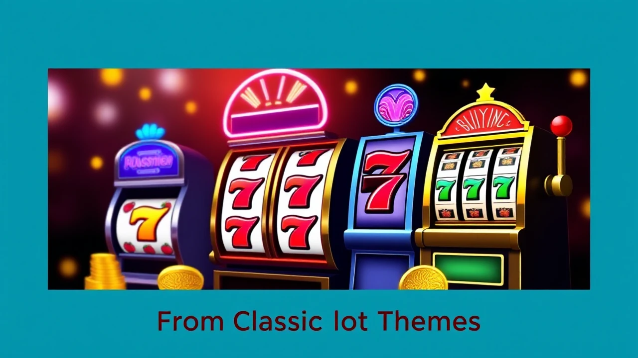 Progression of Casino Slot Themes: From Classic to Modern