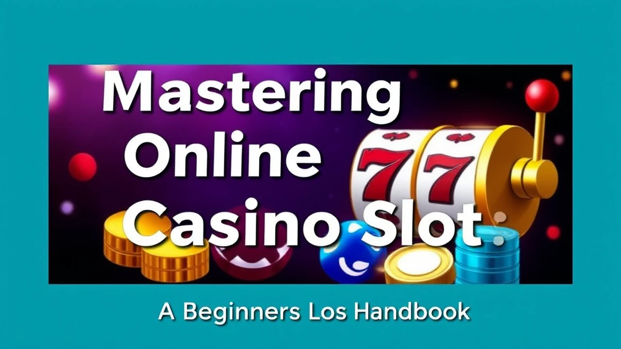 Mastering Online Casino Slots: A Beginner's Luck Handbook