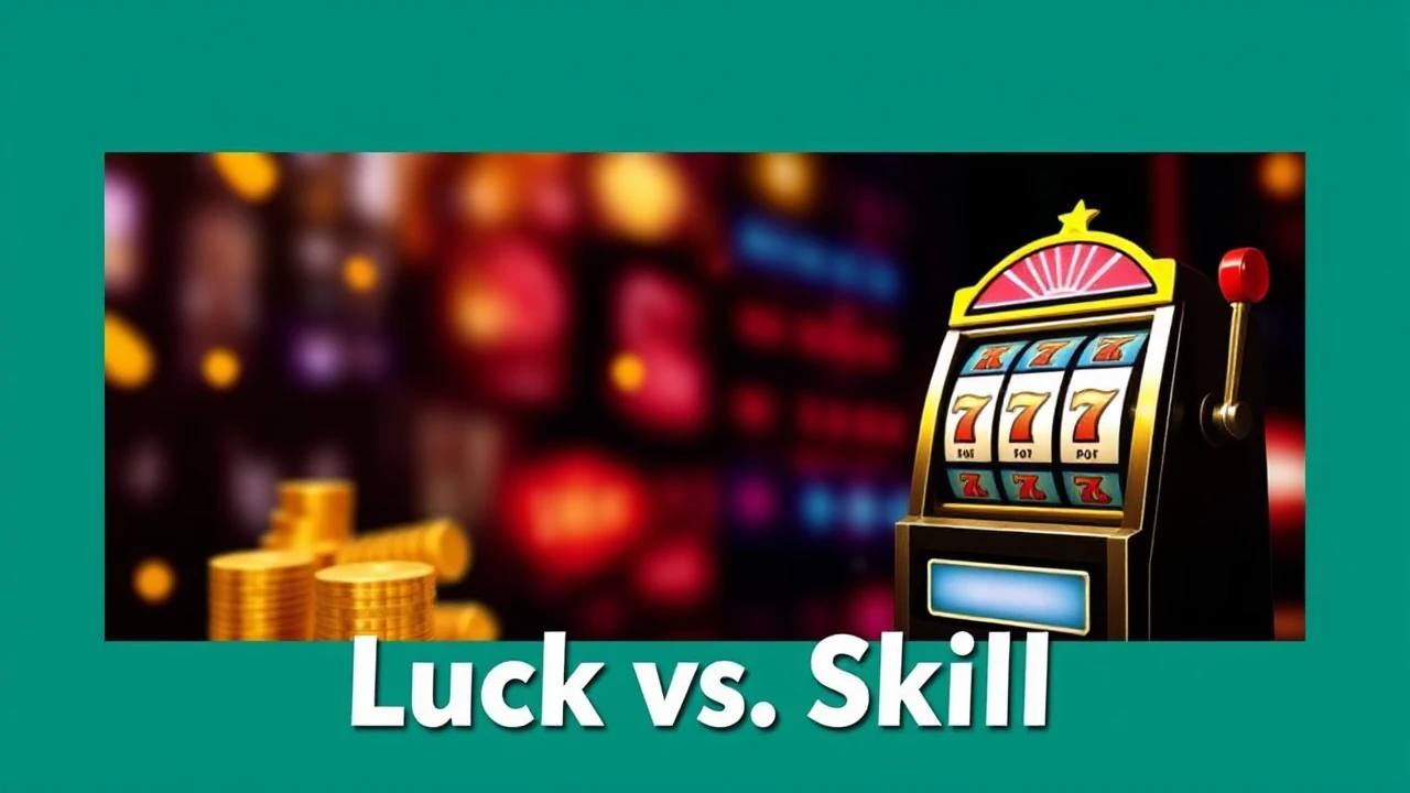 Luck vs. Skill: Exploring the Debate on Winning at Casino Slots