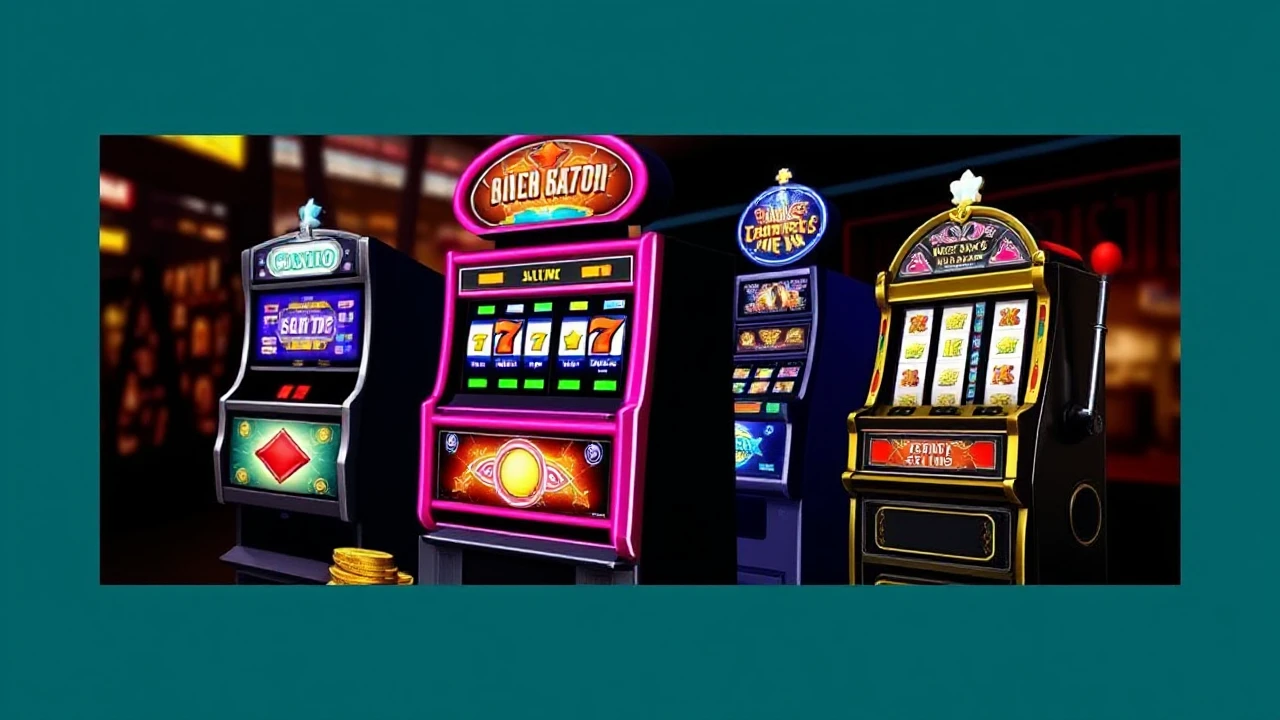 Perbandingan antara Mesin Slot Kasino Online dan Konvensional