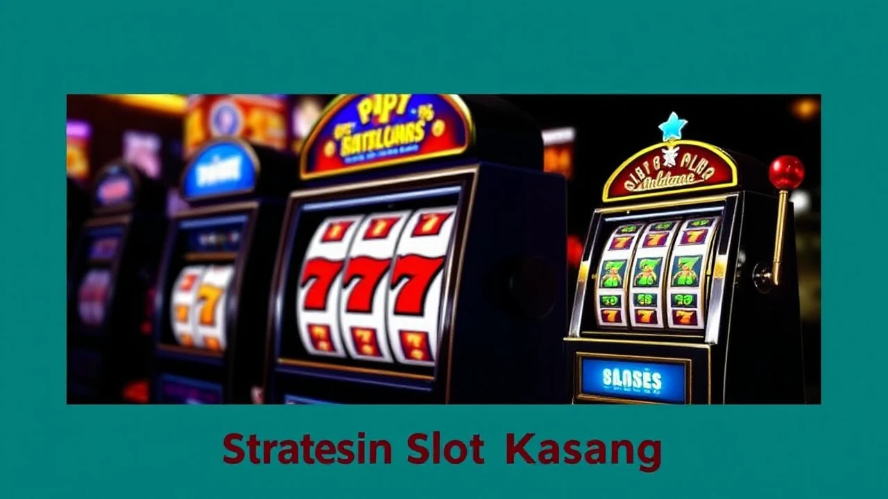 Strategi Menang di Mesin Slot Kasino