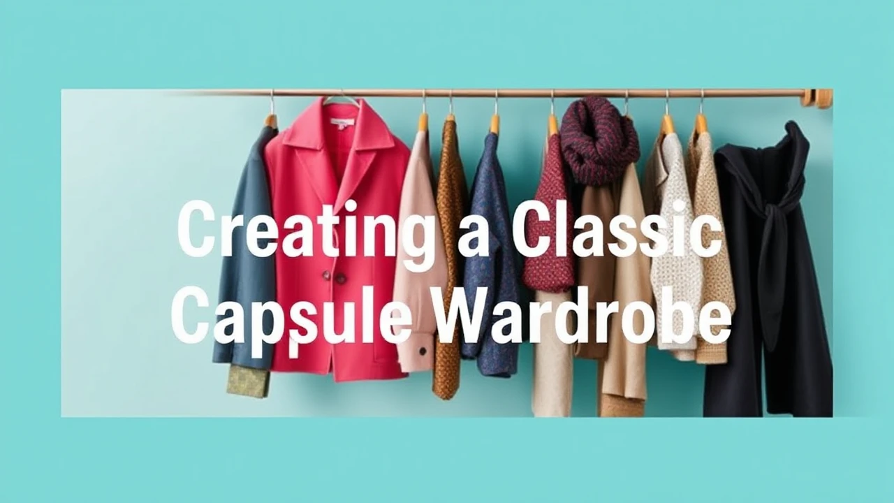 A Comprehensive Manual to Creating a Classic Capsule Wardrobe