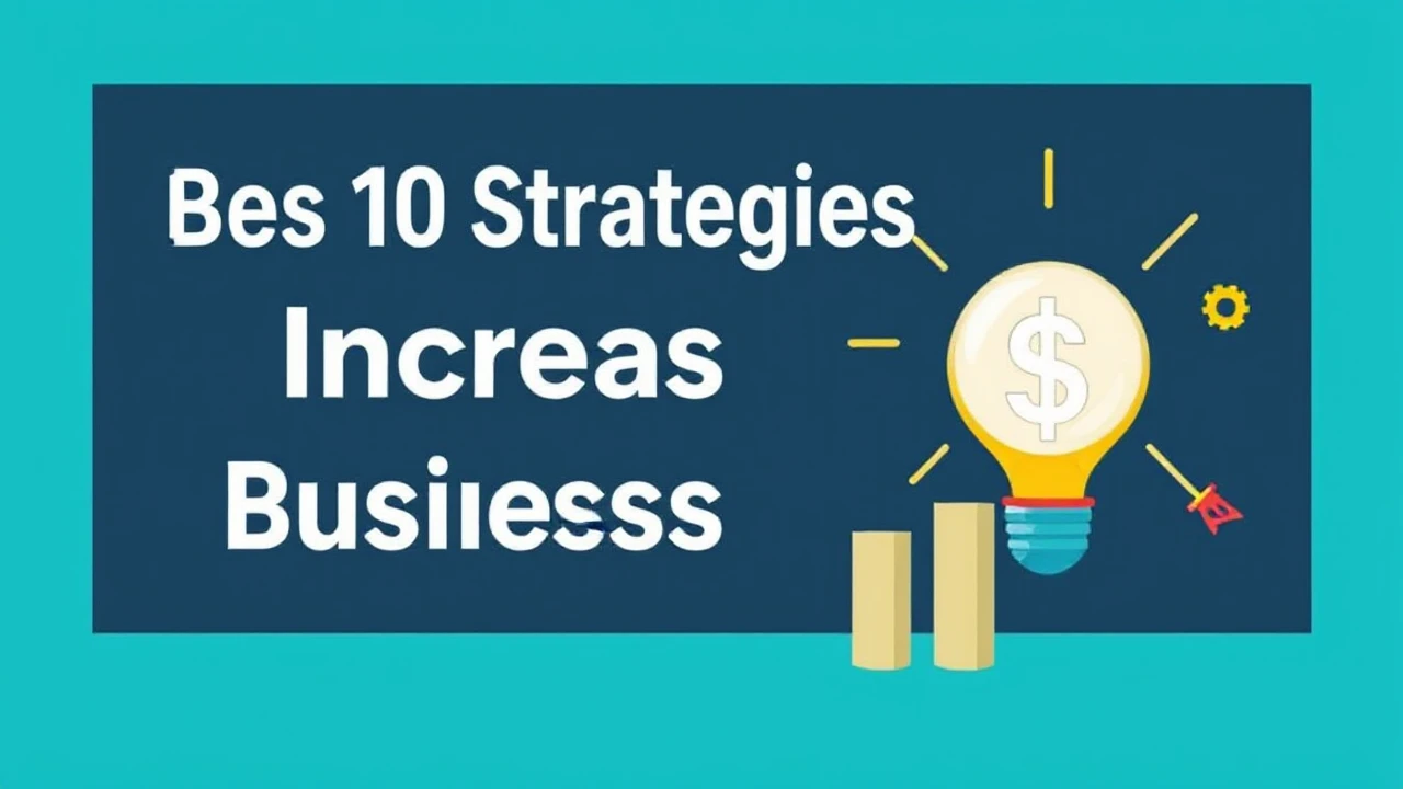 Best 10 Strategies to Increase Your Business Sales Revenue