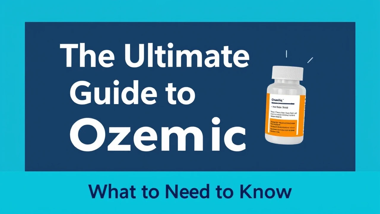 The Ultimate Guide to Ozempic: What You Need to Know