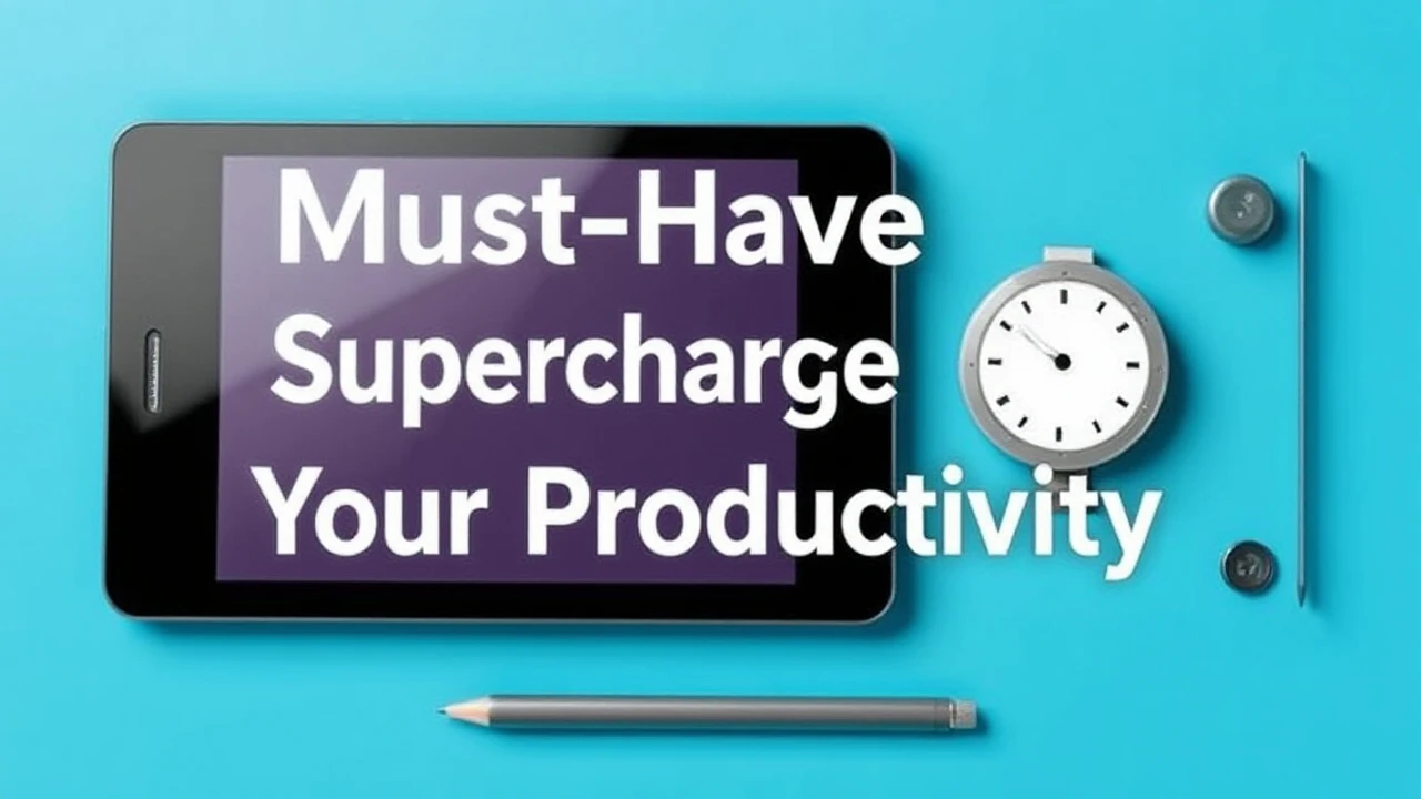 Must-Have Gadgets to Supercharge Your Productivity