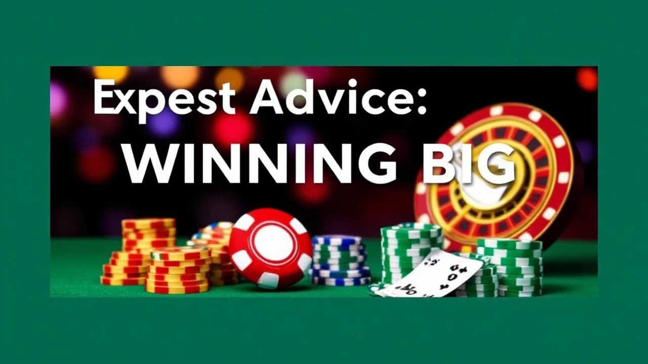 Expert Advice: Winning Big at the Casino