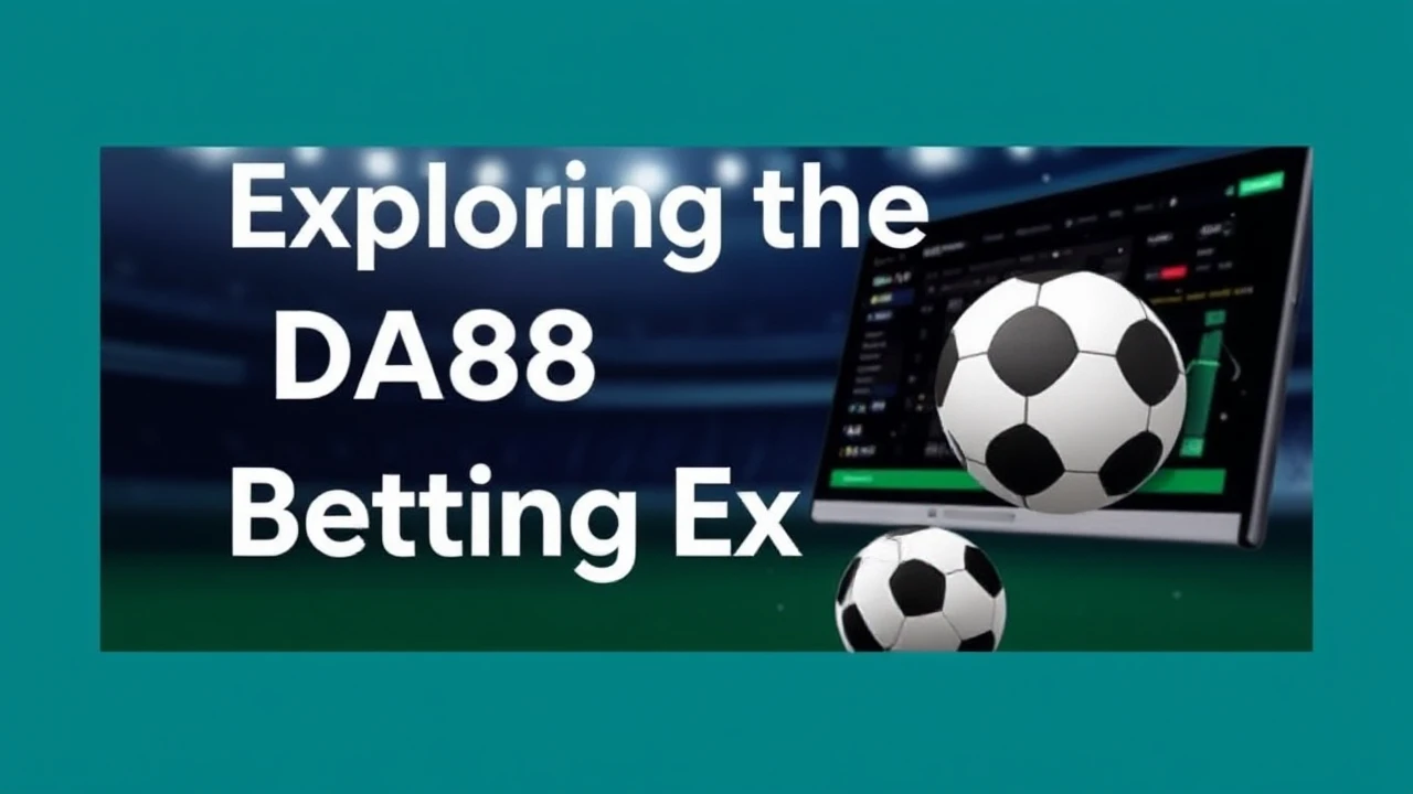 Exploring the DA88 Betting Exchange