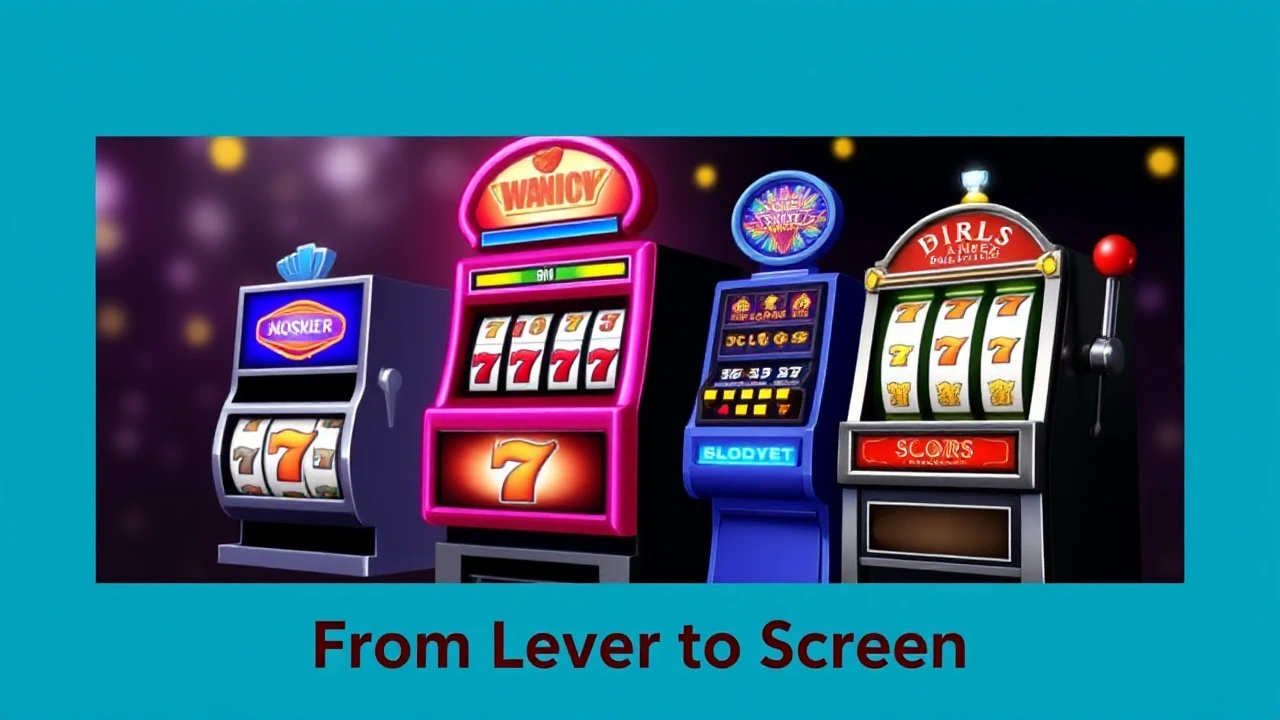 Exploring the Evolution of Online Slot Technology: From Lever to Screen