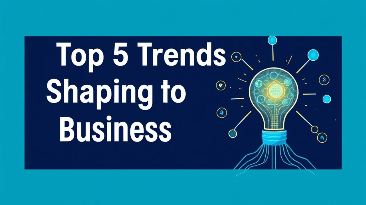 Delving into the Top 5 Trends Shaping the Future of Business Innovation