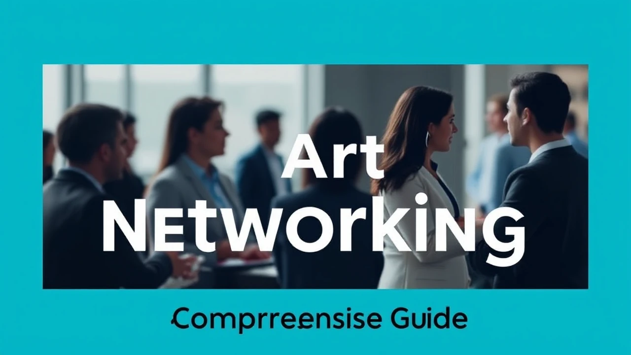 Becoming Proficient in the Art of Business Networking: A Comprehensive Guide