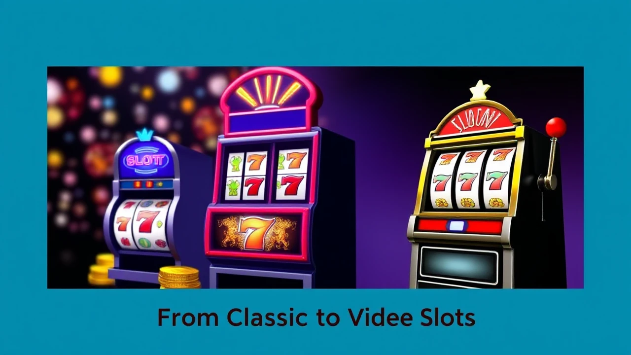 The Evolution of Casino Gaming: From Classic to Video Slots