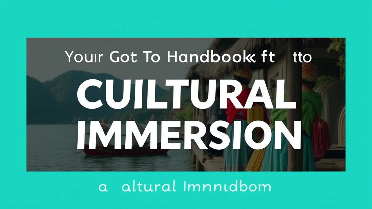 Your Go-To Handbook to Cultural Immersion: Embracing Local Traditions While Traveling