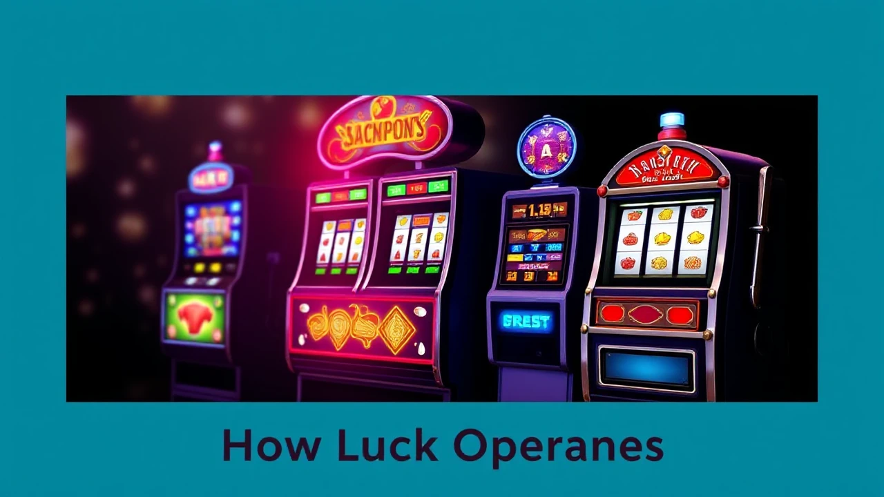 Unveiling the Fascination of Slot Machines: How Luck Operates