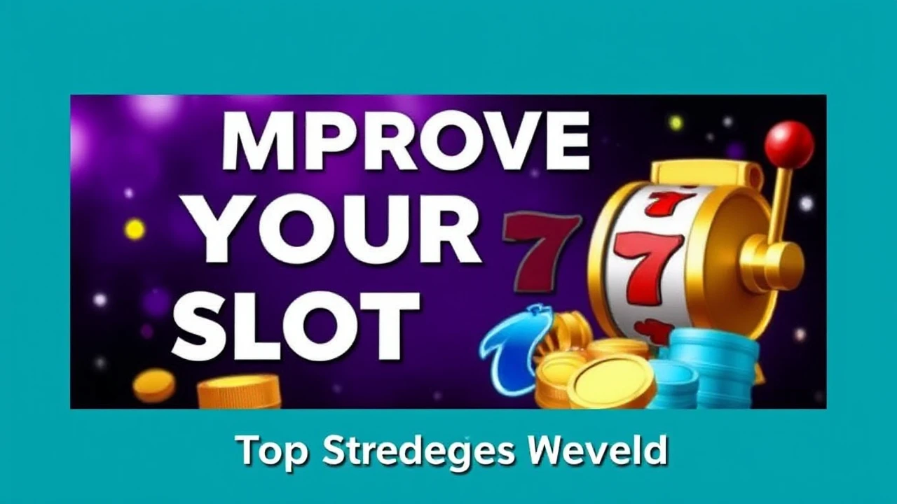 Improve Your Slot Wins: Top Strategies Revealed