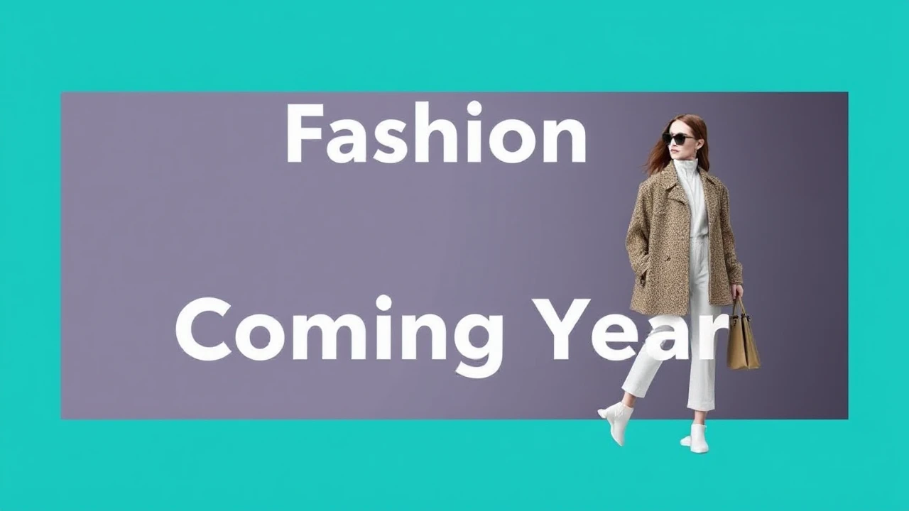 The Fashion Trends to Look Forward to in the Coming Year