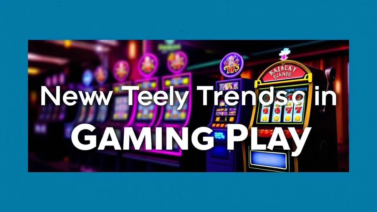 Exploring the Newest Trends in Gaming Machine Play
