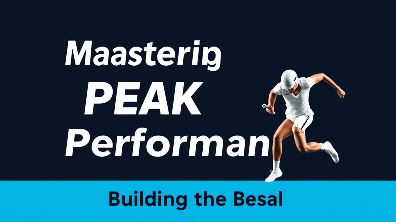 Mastering Peak Performance: Insider Tips from Professional Athletes