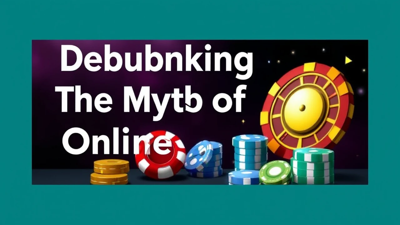 Debunking The Myths Of Online Gambling