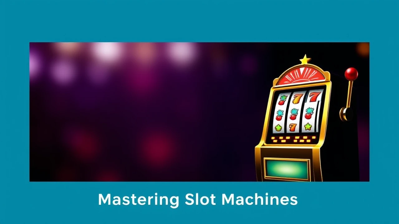 Mastering Slot Machines: Key Tips for Beginners