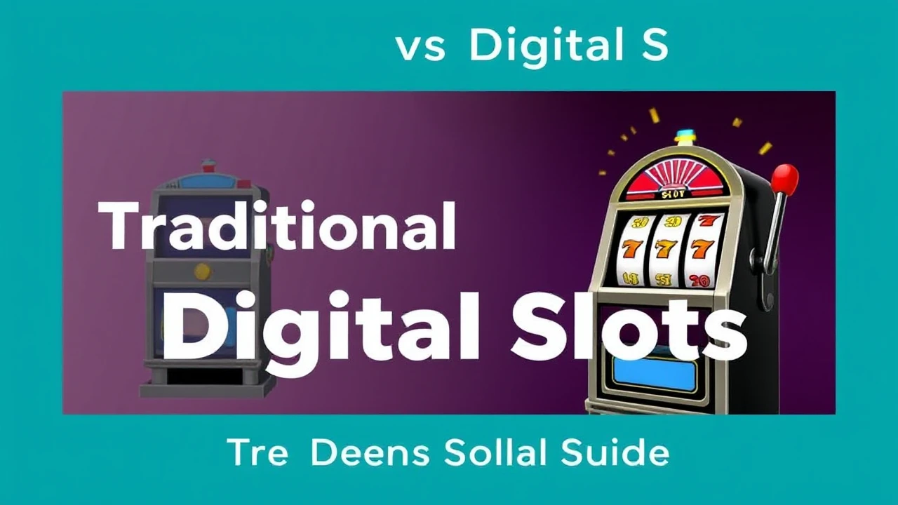 Traditional vs Digital Slots: A Detailed Guide
