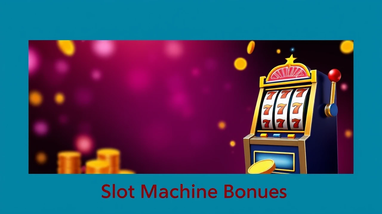 Mastering  Art of Slot Machine Bonuses