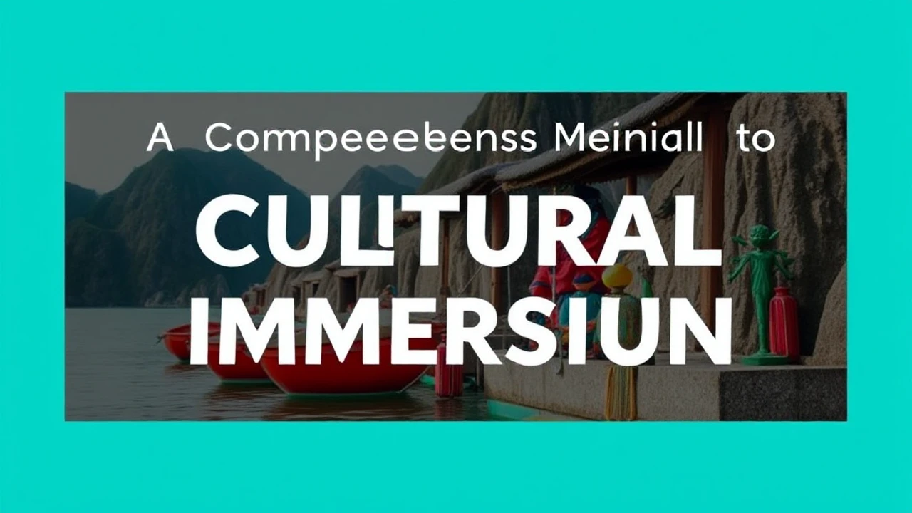 A Comprehensive Manual to Cultural Immersion: Embracing Local Traditions While Traveling
