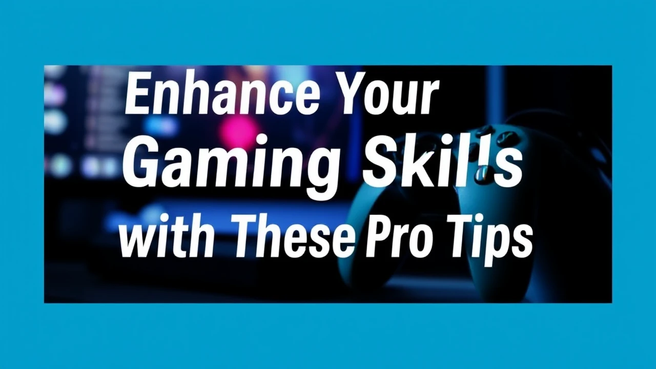 Enhance Your Gaming Skills with These Pro Tips