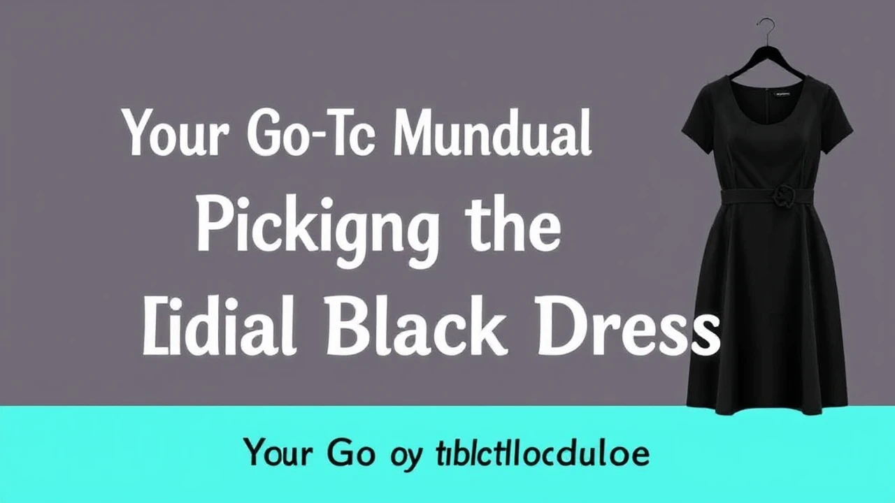 Your Go-To Manual of Picking the Ideal Little Black Dress