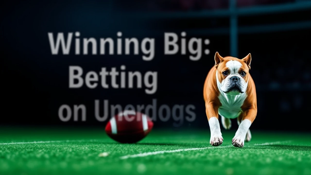 Winning Big: Effective Strategies for Betting on Underdogs at Sportsbooks
