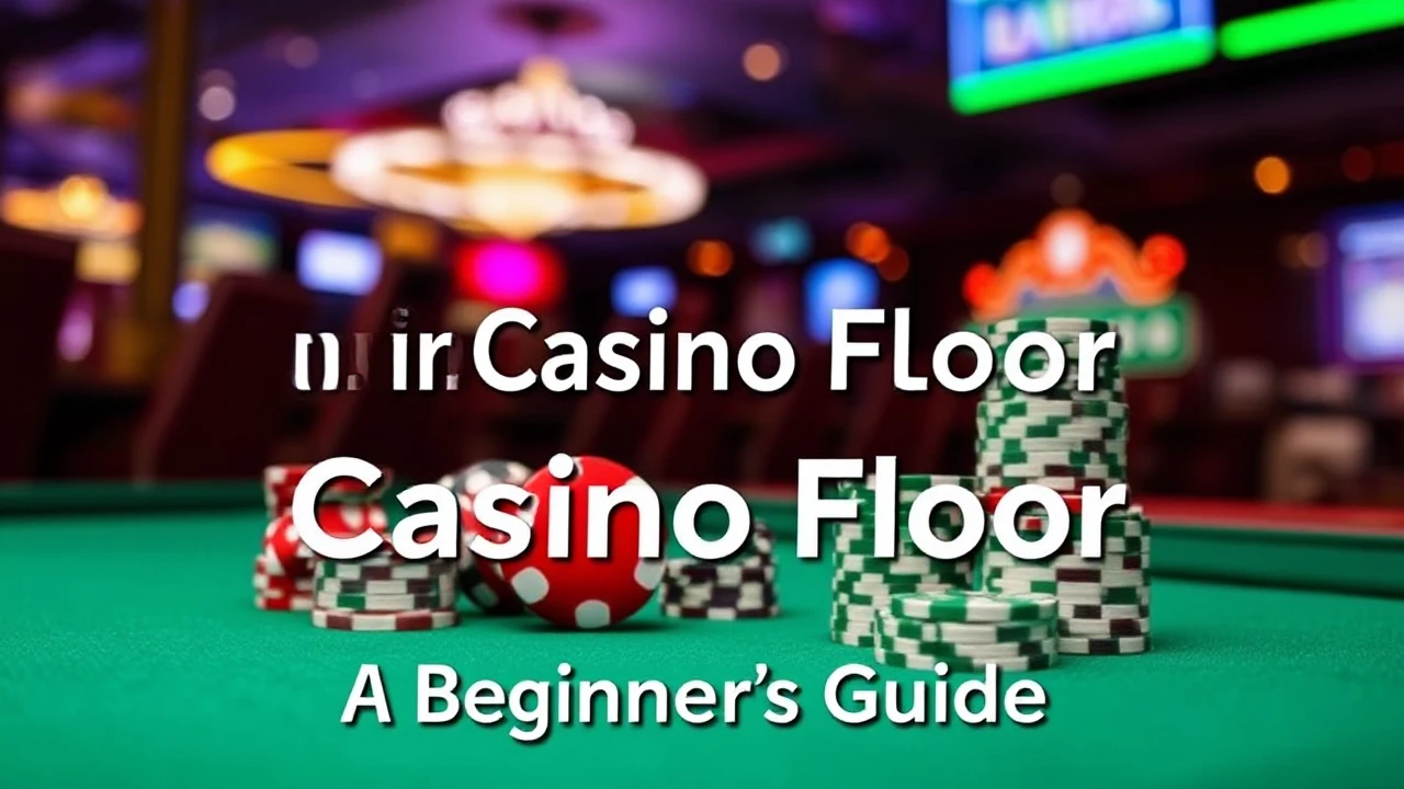 Becoming a Pro in the Casino Floor: A Beginner's Guide