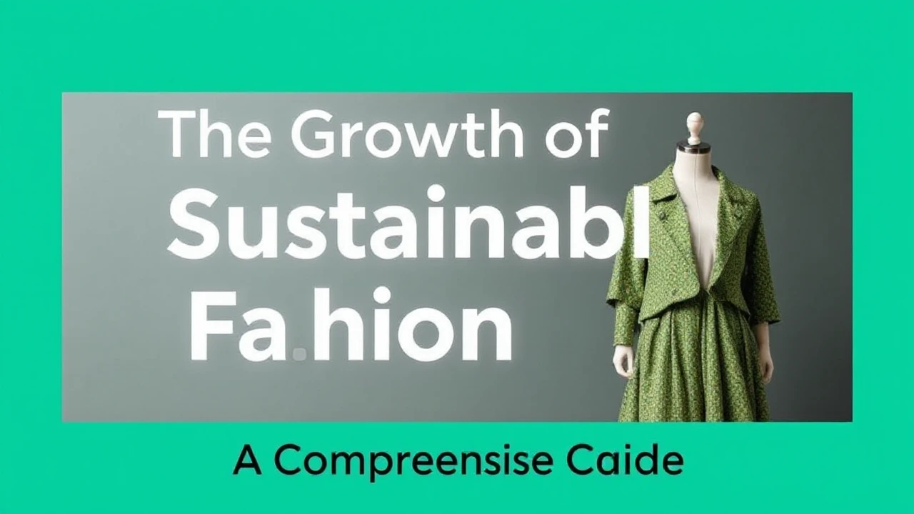 The Growth of Sustainable Fashion: A Comprehensive Guide