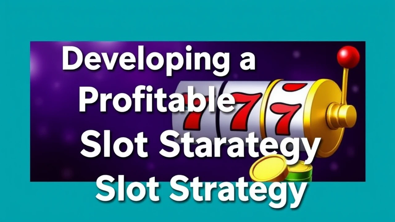 Developing a Profitable Slot Strategy