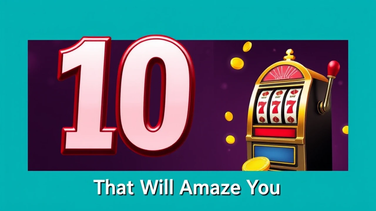 Revealing 10 Slot Facts That Will Amaze You