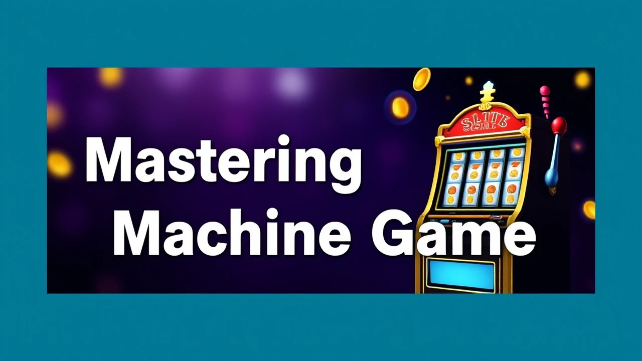 Mastering the Machine Game: Top 5 Strategies for Maximizing Wins