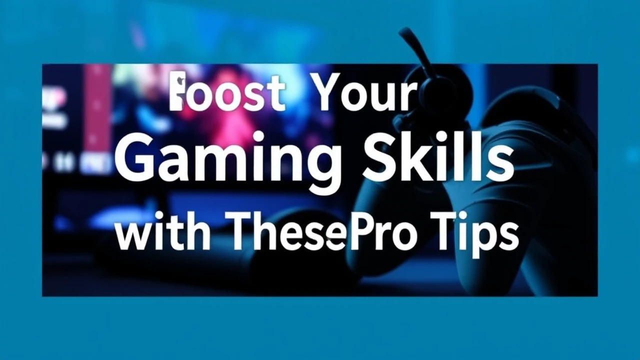Boost Your Gaming Skills with These Pro Tips
