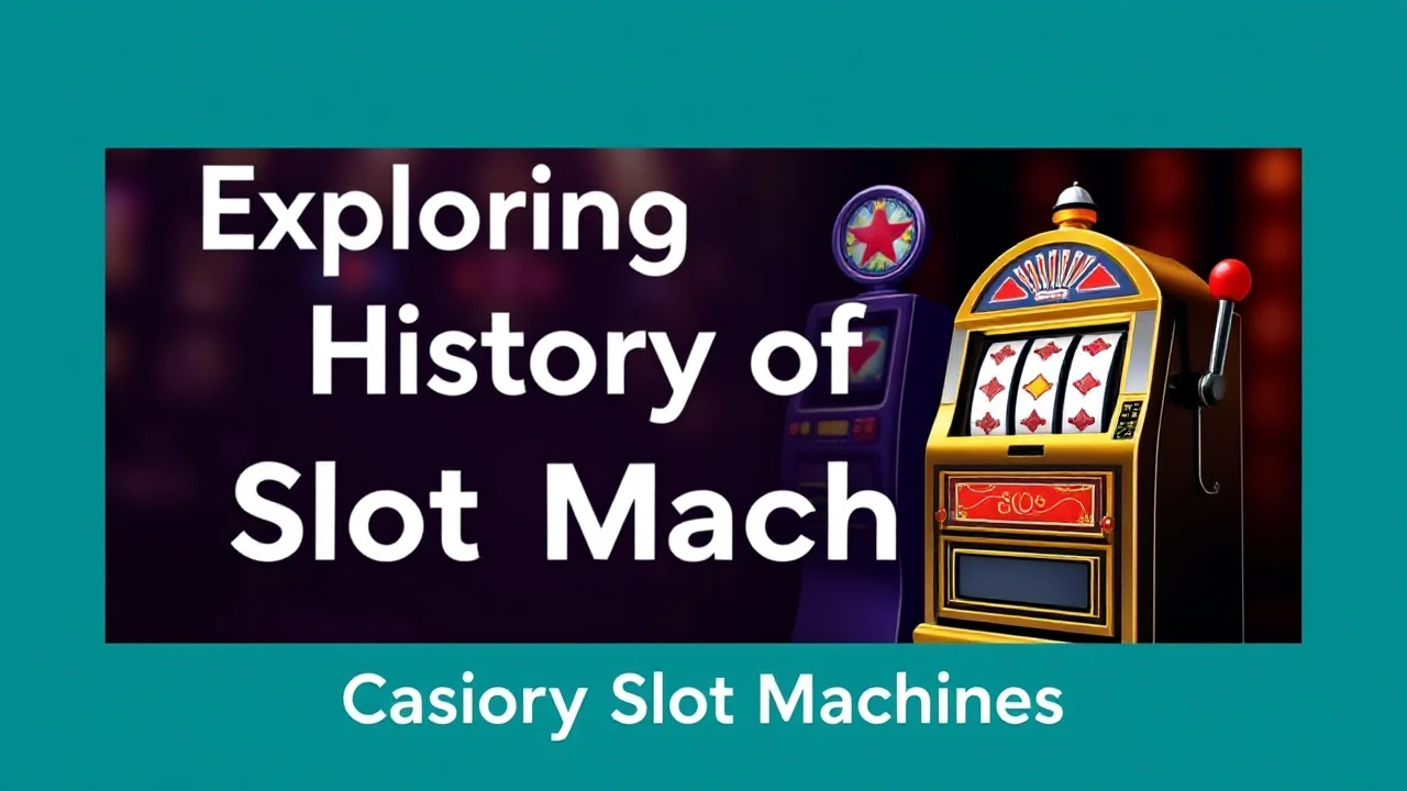 Exploring the History of Casino Slot Machines