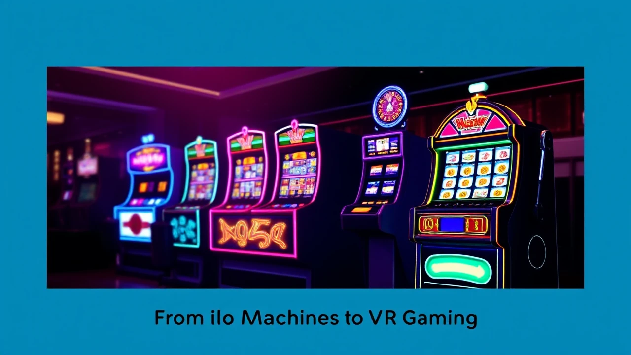 Progression of Gaming House Technology: From Slot Machines to VR Gaming